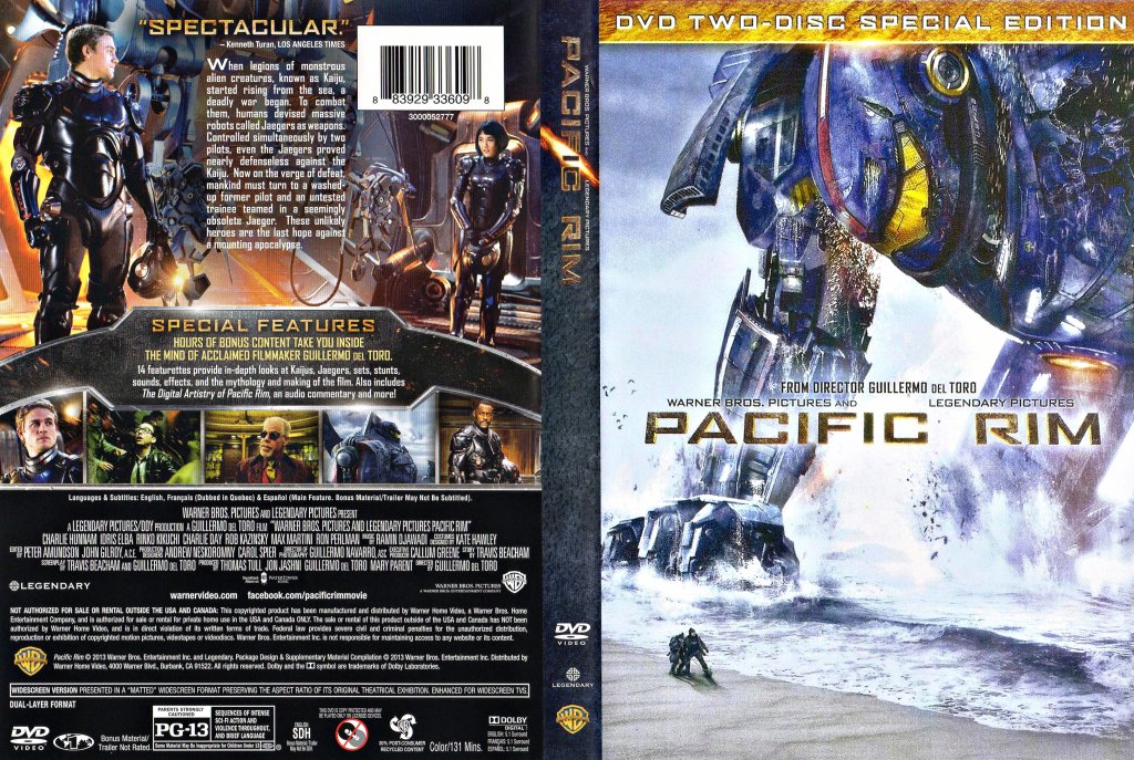 pacific rim uprising 2018 dvd cover