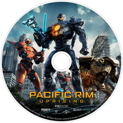 pacific rim uprising 2018 dvd cover
